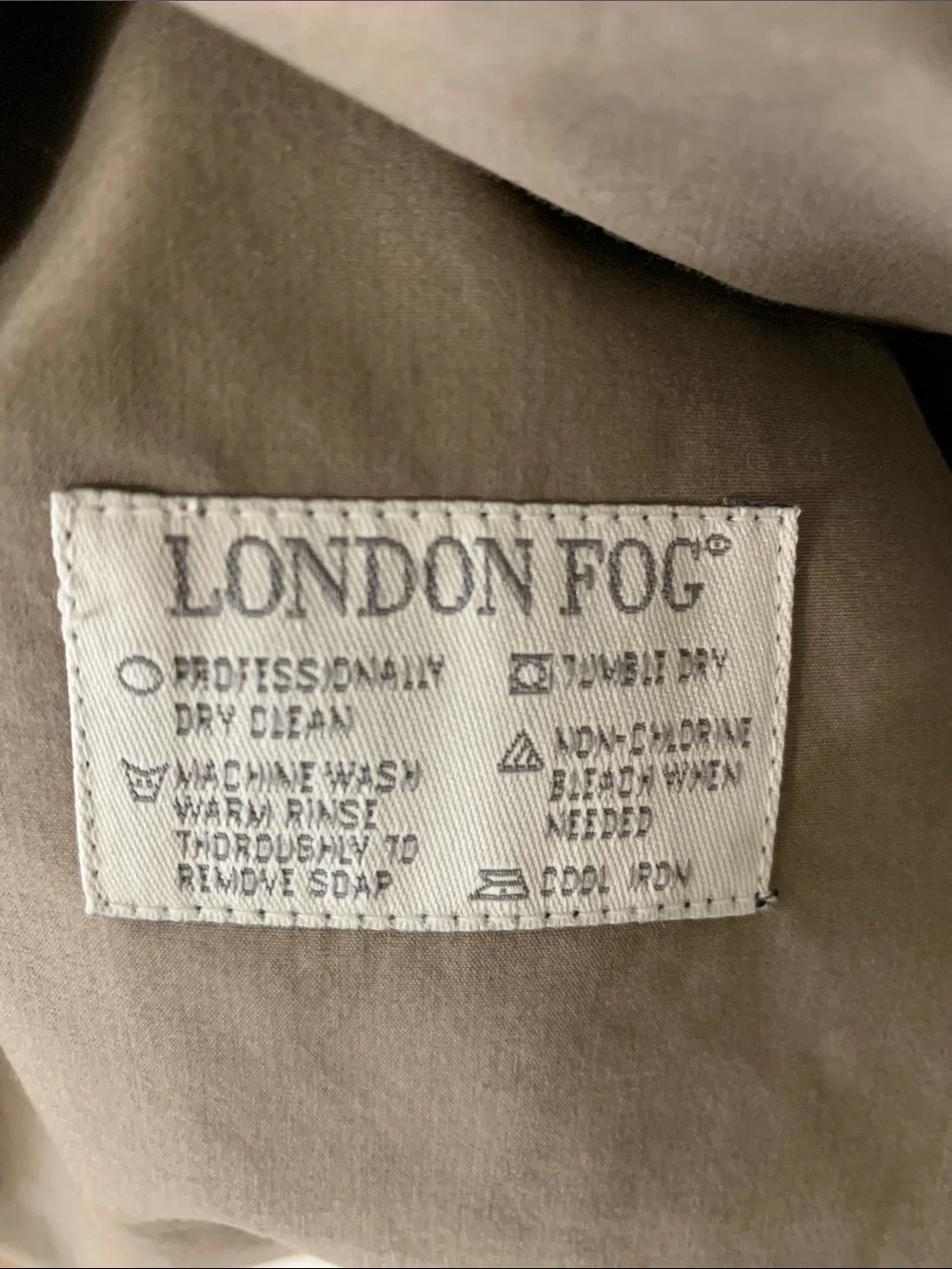 London Fog classic double